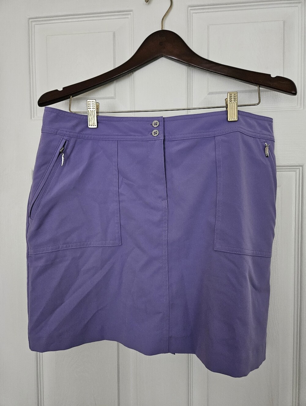 Izod Golf Skirt Skort Purple Sz 10